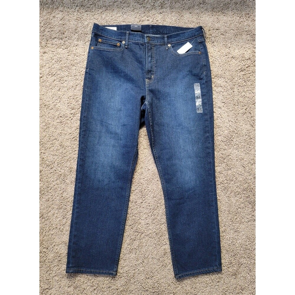Gap Womens 34 18 Regular Vintage Slim High Rise Stretch Blue Denim Jeans NWT